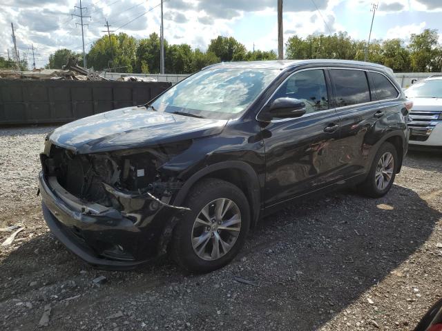 5TDJKRFH0FS163043 - 2015 TOYOTA HIGHLANDER XLE Qara foto 1