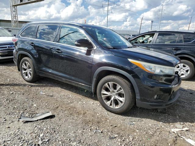 5TDJKRFH0FS163043 - 2015 TOYOTA HIGHLANDER XLE Qara foto 4