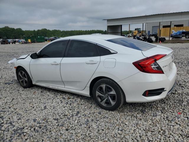 19XFC2F64KE002157 - 2019 HONDA CIVIC LX თეთრი ფოტო 2