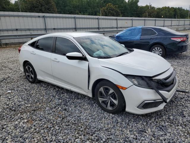 19XFC2F64KE002157 - 2019 HONDA CIVIC LX თეთრი ფოტო 4