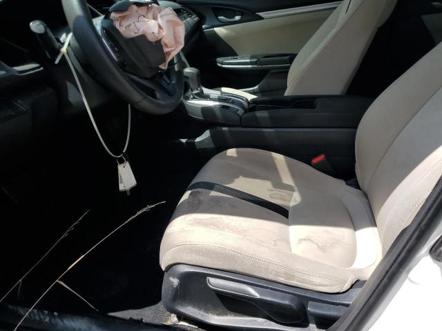 19XFC2F64KE002157 - 2019 HONDA CIVIC LX თეთრი ფოტო 7