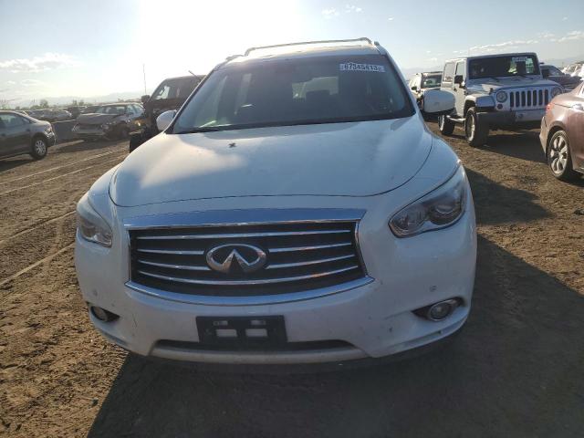 5N1AL0MM5EC508670 - 2014 INFINITI QX60 WHITE photo 5