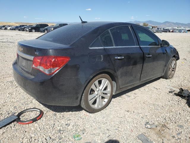 1G1PH5S9XB7132587 - 2011 CHEVROLET CRUZE LTZ BLACK photo 3