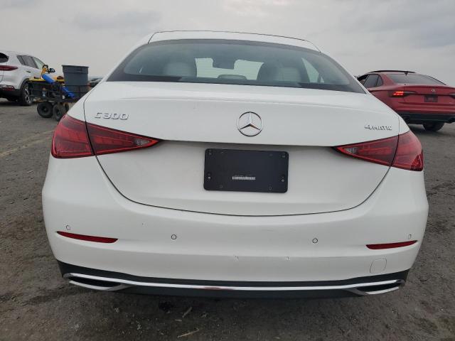 W1KAF4HB7NR041041 - 2022 MERCEDES-BENZ C 300 4MATIC WHITE photo 6