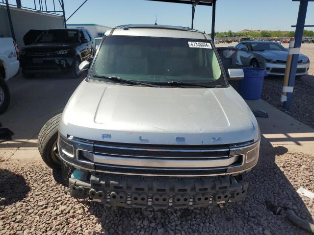 2FMGK5D83JBA22267 - 2018 FORD FLEX LIMITED SILVER photo 5