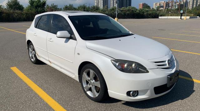 JM1BK143761443732 - 2006 MAZDA 3 HATCHBACK WHITE photo 1