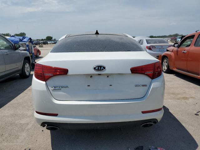 5XXGN4A79CG044858 - 2012 KIA OPTIMA EX WHITE photo 6