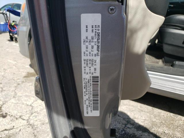 2C4RC1BGXER436320 - 2014 CHRYSLER TOWN & COU TOURING SILVER photo 13