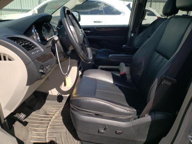 2C4RC1BGXER436320 - 2014 CHRYSLER TOWN & COU TOURING SILVER photo 7