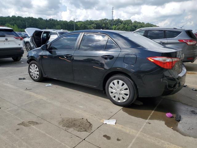 2T1BURHE2GC732275 - 2016 TOYOTA COROLLA L BLACK photo 2