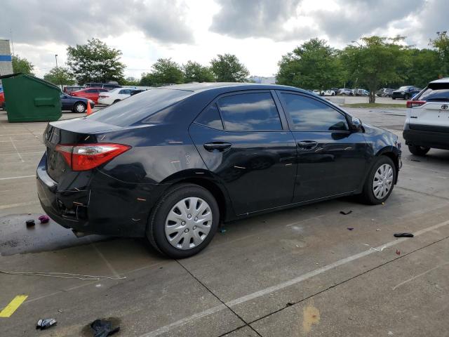 2T1BURHE2GC732275 - 2016 TOYOTA COROLLA L BLACK photo 3