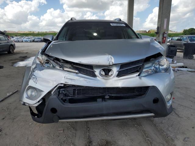 JTMWFREV5D5003163 - 2013 TOYOTA RAV4 XLE SILVER photo 5