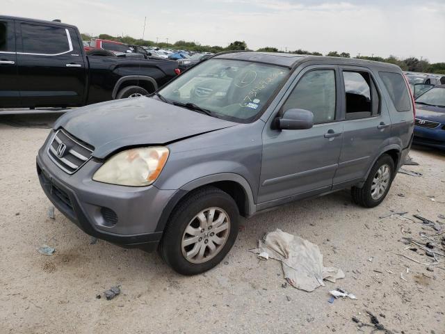 JHLRD78966C049107 - 2006 HONDA CR-V SE GRAY photo 1