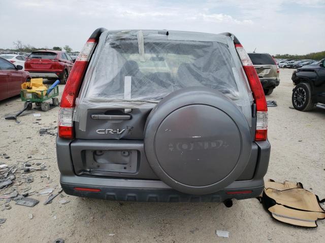 JHLRD78966C049107 - 2006 HONDA CR-V SE GRAY photo 6