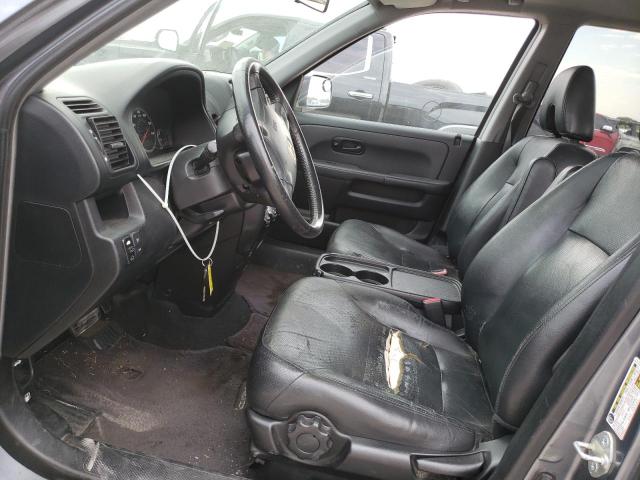 JHLRD78966C049107 - 2006 HONDA CR-V SE GRAY photo 7