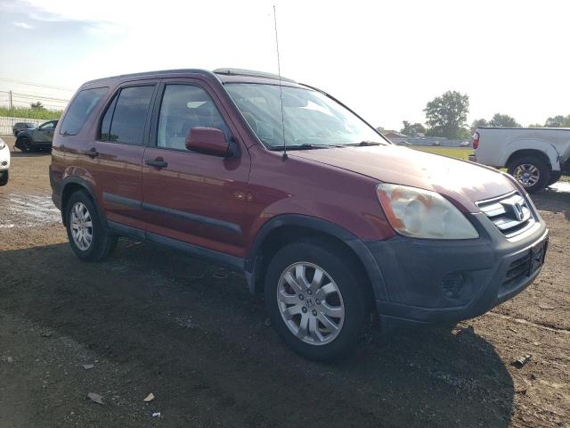 SHSRD78896U417571 - 2006 HONDA CR-V EX მუქწითელი ფოტო 4