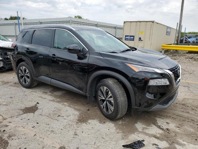 5N1BT3BAXNC715165 - 2022 NISSAN ROGUE SV BLACK photo 4