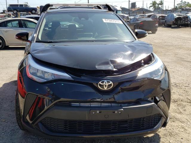 NMTKHMBX8MR132699 - 2021 TOYOTA C-HR XLE BLACK photo 5