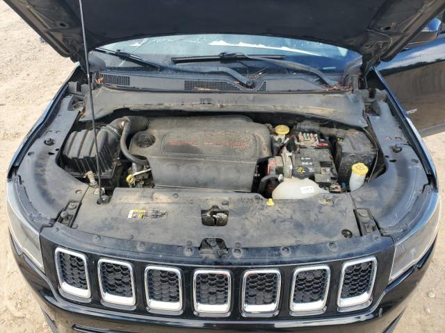 3C4NJCBB8HT672664 - 2017 JEEP COMPASS LATITUDE BLACK photo 11