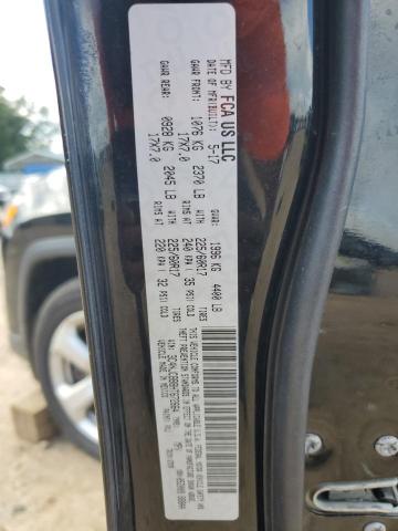 3C4NJCBB8HT672664 - 2017 JEEP COMPASS LATITUDE BLACK photo 12