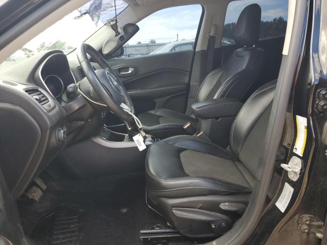 3C4NJCBB8HT672664 - 2017 JEEP COMPASS LATITUDE BLACK photo 7