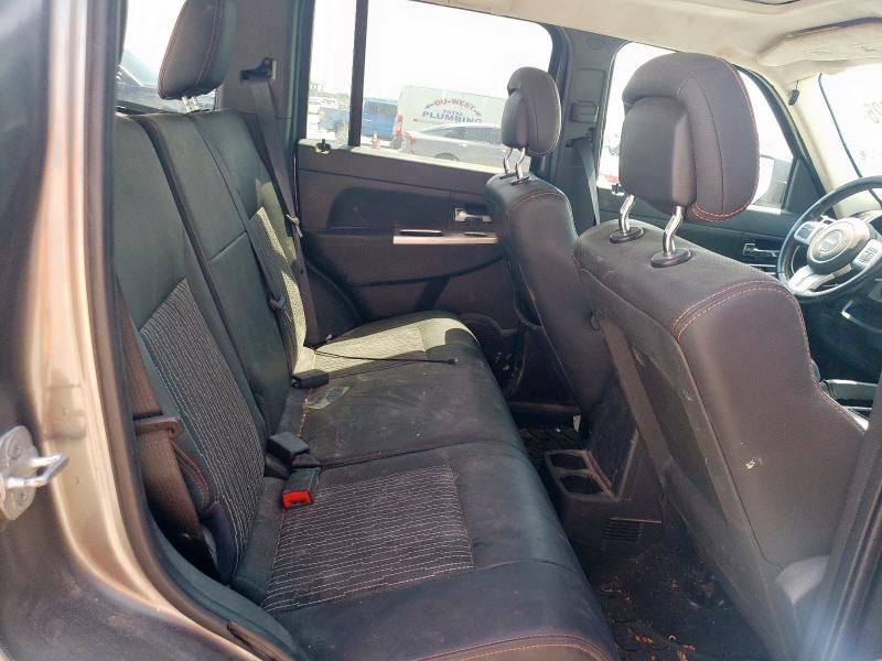 1C4PJMAK2CW124517 - 2012 JEEP LIBERTY SPORT ნაცრისფერი ფოტო 10