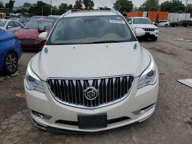 5GAKRCKD7FJ282027 - 2015 BUICK ENCLAVE WHITE photo 5