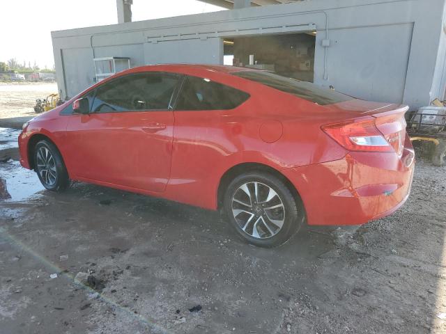 2HGFG3B81DH508524 - 2013 HONDA CIVIC EX RED photo 2