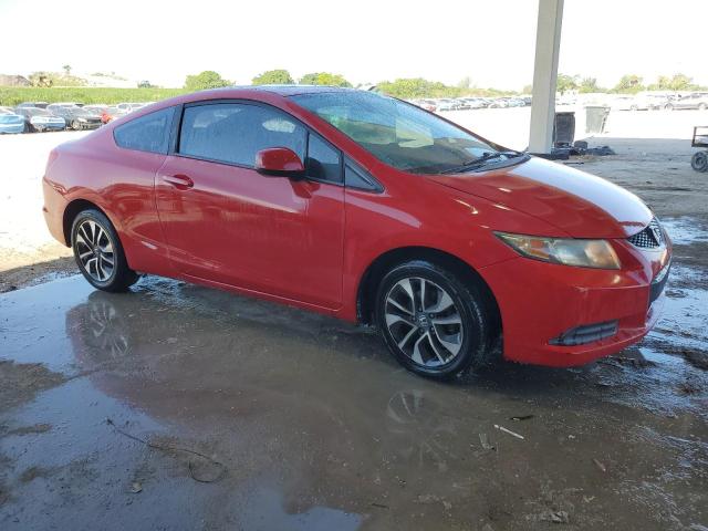 2HGFG3B81DH508524 - 2013 HONDA CIVIC EX RED photo 4