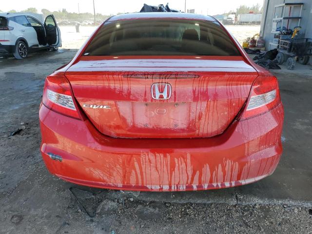 2HGFG3B81DH508524 - 2013 HONDA CIVIC EX RED photo 6