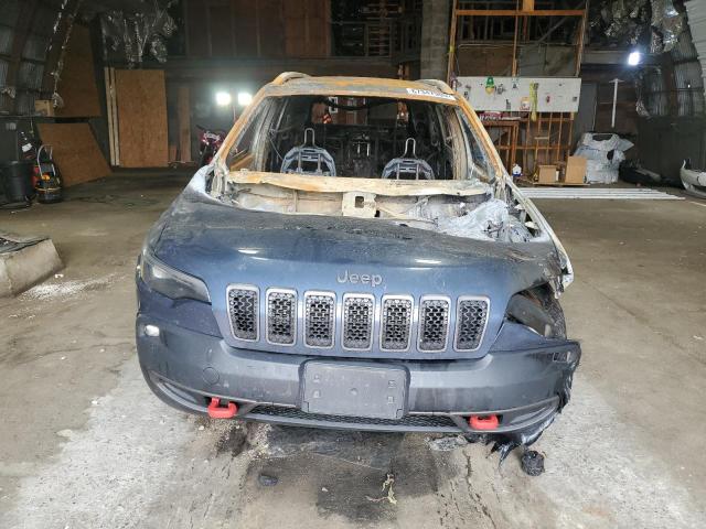 1C4PJMBX4KD455880 - 2019 JEEP CHEROKEE TRAILHAWK BLUE photo 5