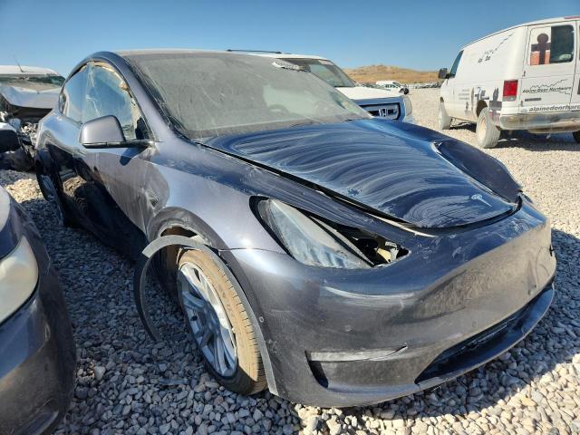 5YJYGDEE5MF188208 - 2021 TESLA MODEL Y GRAY photo 4