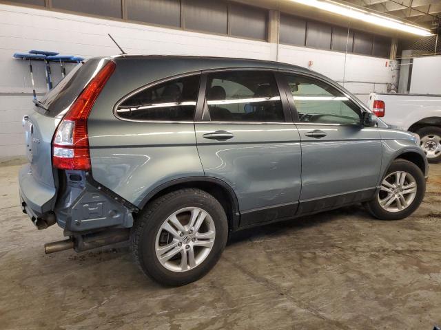 5J6RE4H73BL034575 - 2011 HONDA CR-V EXL TEAL photo 3