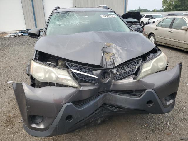 2T3ZFREV4FW193563 - 2015 TOYOTA RAV4 LE GRAY photo 5