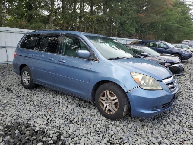 5FNRL38605B026728 - 2005 HONDA ODYSSEY EXL BLUE photo 4