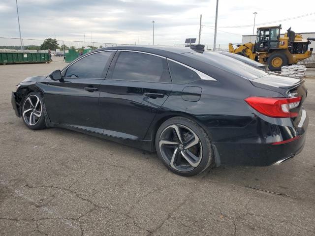 1HGCV1F30JA057995 - 2018 HONDA ACCORD SPORT შავი ფოტო 2