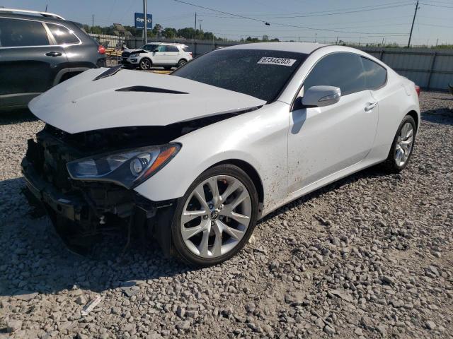 KMHHT6KJ9FU128575 - 2015 HYUNDAI GENESIS CO 3.8L WHITE photo 1