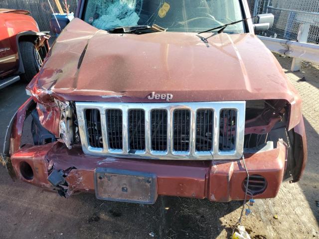 1J8HG48P77C528949 - 2007 JEEP COMMANDER 红色 照片 12