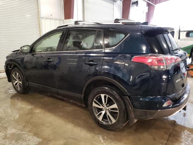 JTMRFREV9HD205593 - 2017 TOYOTA RAV4 XLE BLUE photo 2