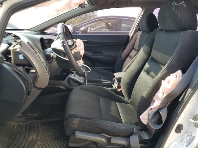 2HGFA16699H032089 - 2009 HONDA CIVIC LX-S Beyaz fotoğraf 7