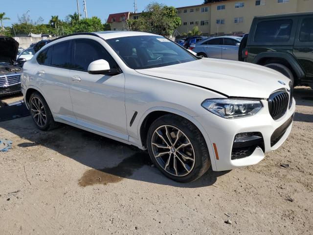 5UX2V1C0XM9E11002 - 2021 BMW X4 XDRIVE30I WHITE photo 4