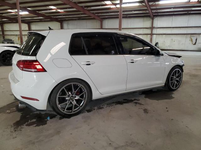 3VW547AUXJM252497 - 2018 VOLKSWAGEN GTI S WHITE photo 3