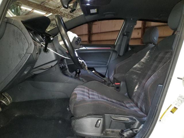 3VW547AUXJM252497 - 2018 VOLKSWAGEN GTI S WHITE photo 7