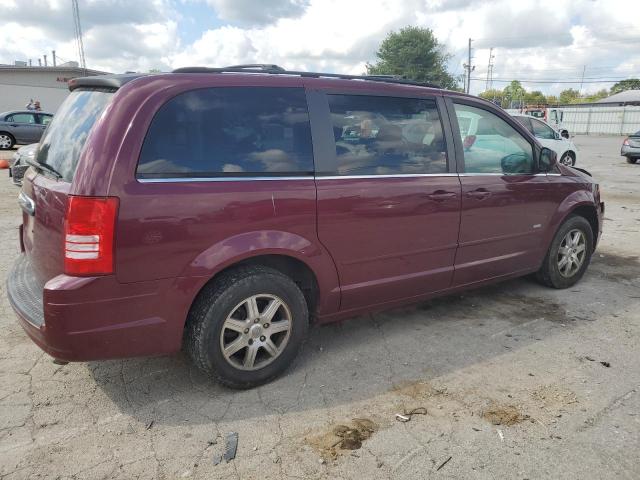 2A8HR54P38R767459 - 2008 CHRYSLER TOWN & COU TOURING მუქწითელი ფოტო 3