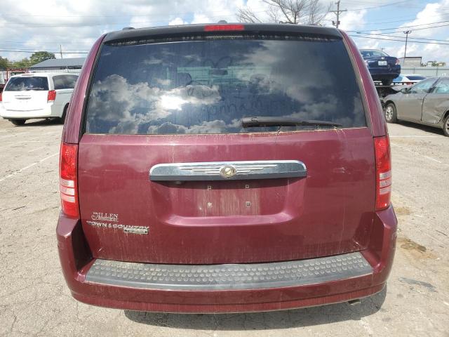 2A8HR54P38R767459 - 2008 CHRYSLER TOWN & COU TOURING მუქწითელი ფოტო 6