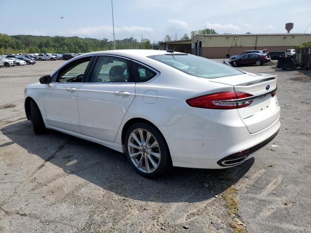 3FA6P0K90JR179312 - 2018 FORD FUSION TITANIUM/PLATINUM WHITE photo 2