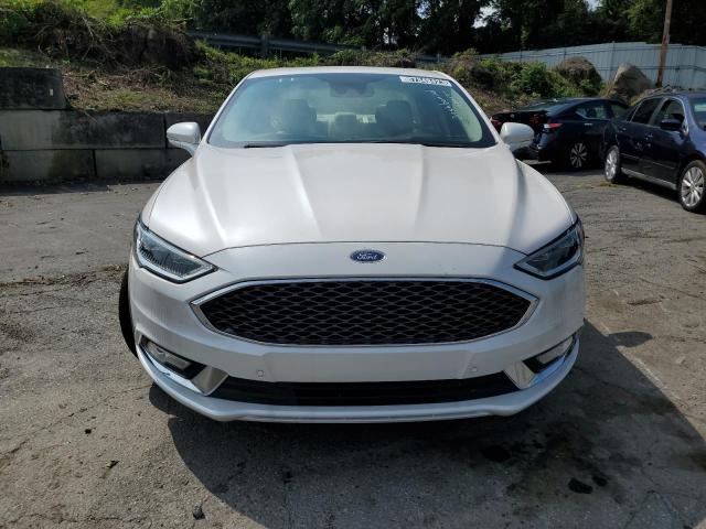 3FA6P0K90JR179312 - 2018 FORD FUSION TITANIUM/PLATINUM WHITE photo 5