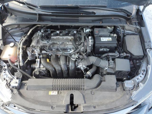 JTDEPMAE2MJ187387 - 2021 TOYOTA COROLLA LE BLUE photo 11