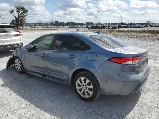 JTDEPMAE2MJ187387 - 2021 TOYOTA COROLLA LE BLUE photo 2