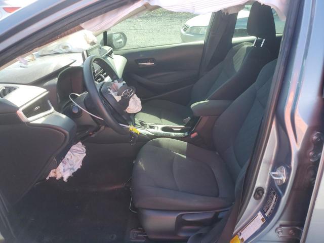 JTDEPMAE2MJ187387 - 2021 TOYOTA COROLLA LE BLUE photo 7